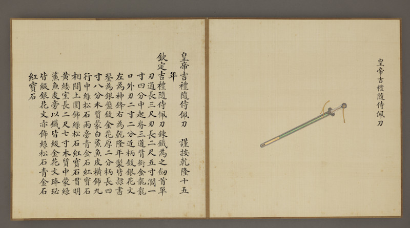 冷鉴、黄门等合画皇朝礼器图册