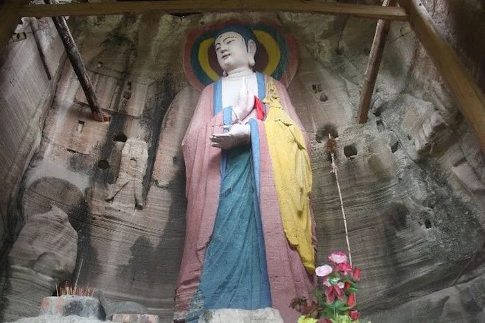 封门寺造像重新妆彩
