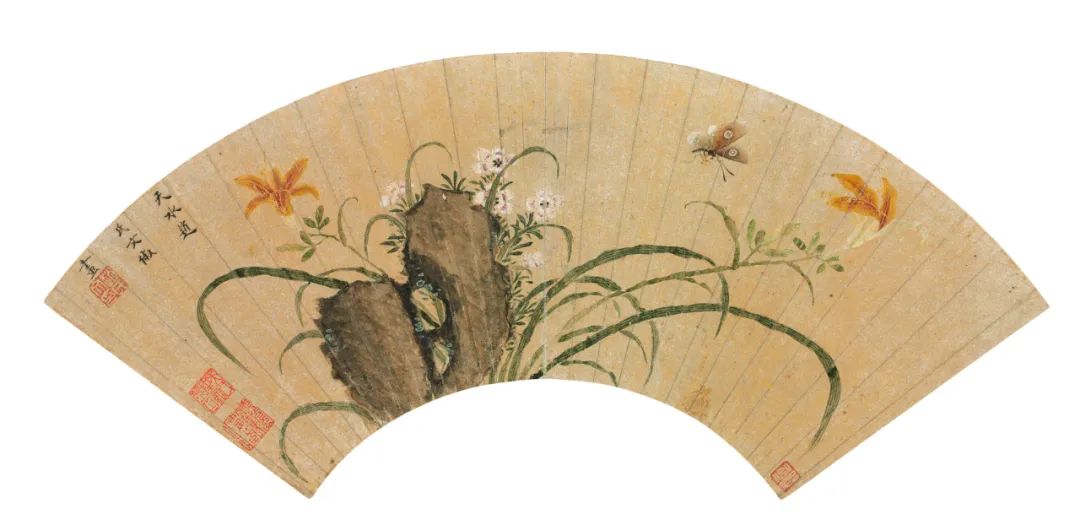 《花蝶图》明 文俶