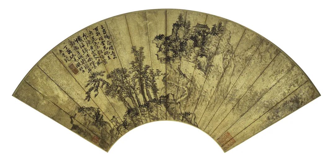 《山水人物图》隐士游春 明 谢时臣