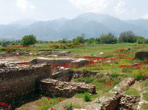 韦尔吉纳的考古遗址位于希腊北部
