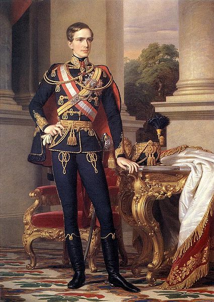 奥匈帝国的第一位皇帝弗朗茨·约瑟夫一世出生在美泉宫
