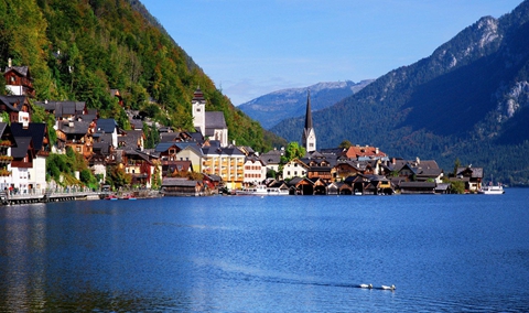 湖泊让萨尔茨默古特成为一个迷人的自然与文化风景区