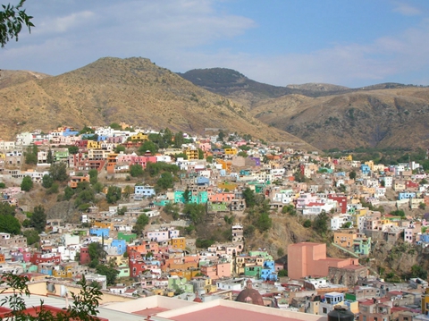 瓜纳托历史名城及周围矿藏位于墨西哥中部的瓜纳华托州