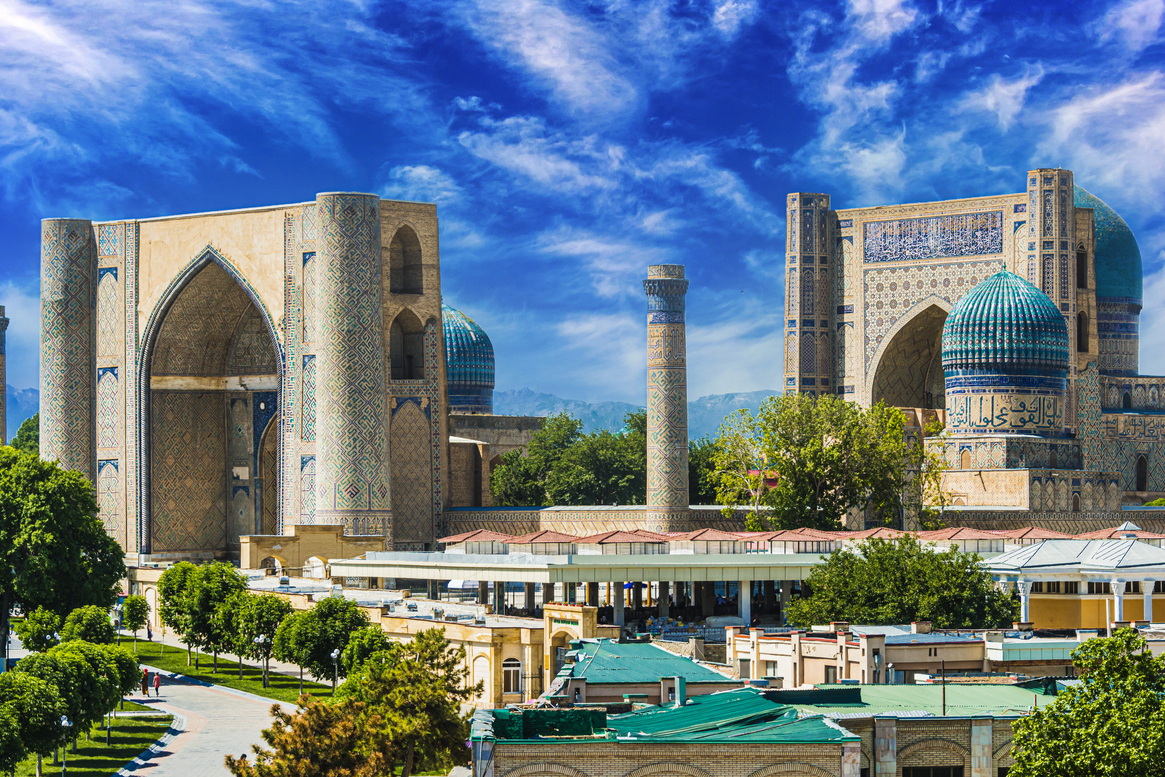 比比哈尼姆清真寺，撒马尔罕